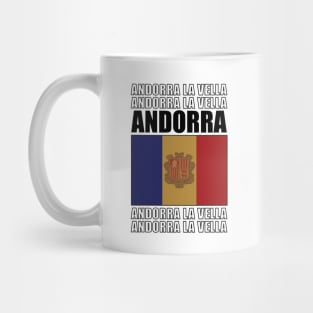 Flag of Andorra Mug